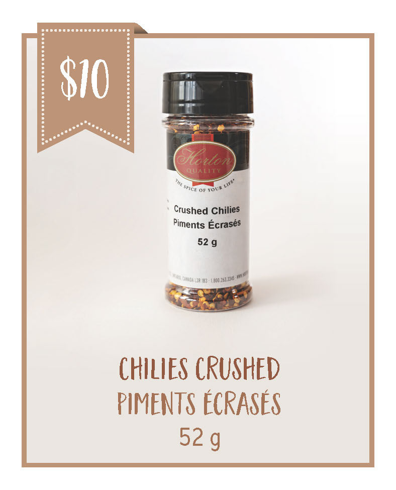 Piments broyés