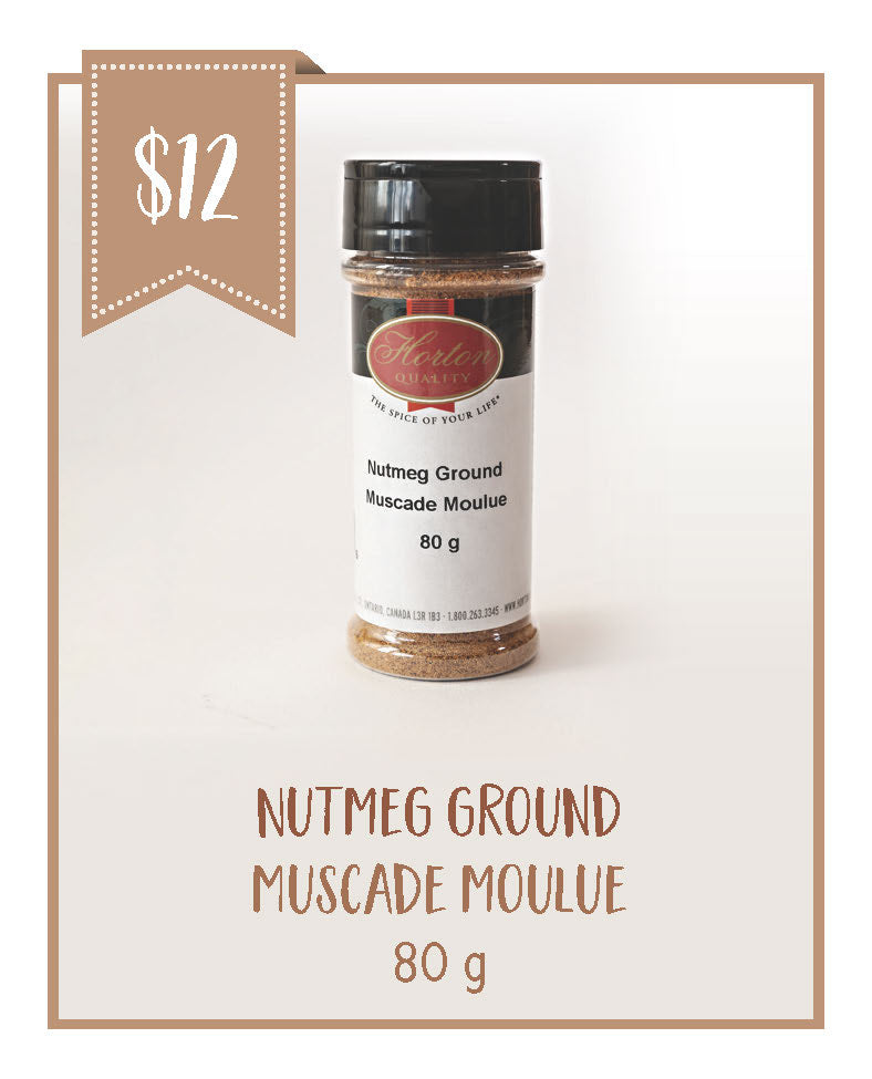 Noix de muscade moulue