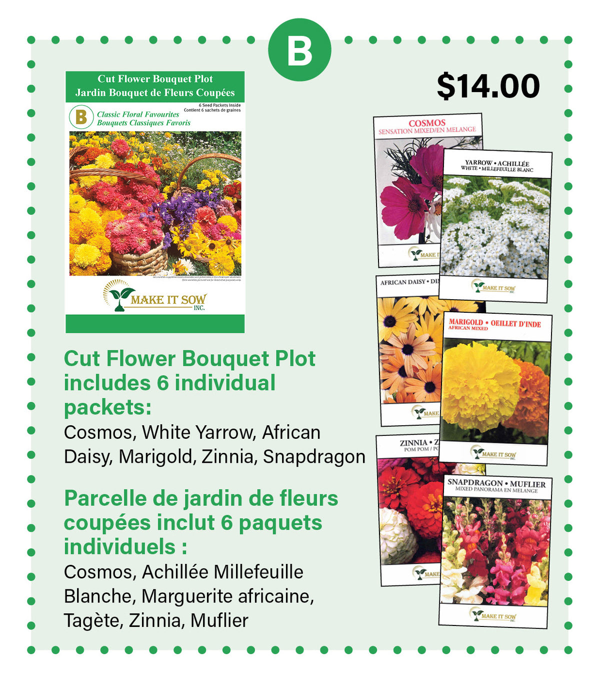 B: Cut Flower Bouquet