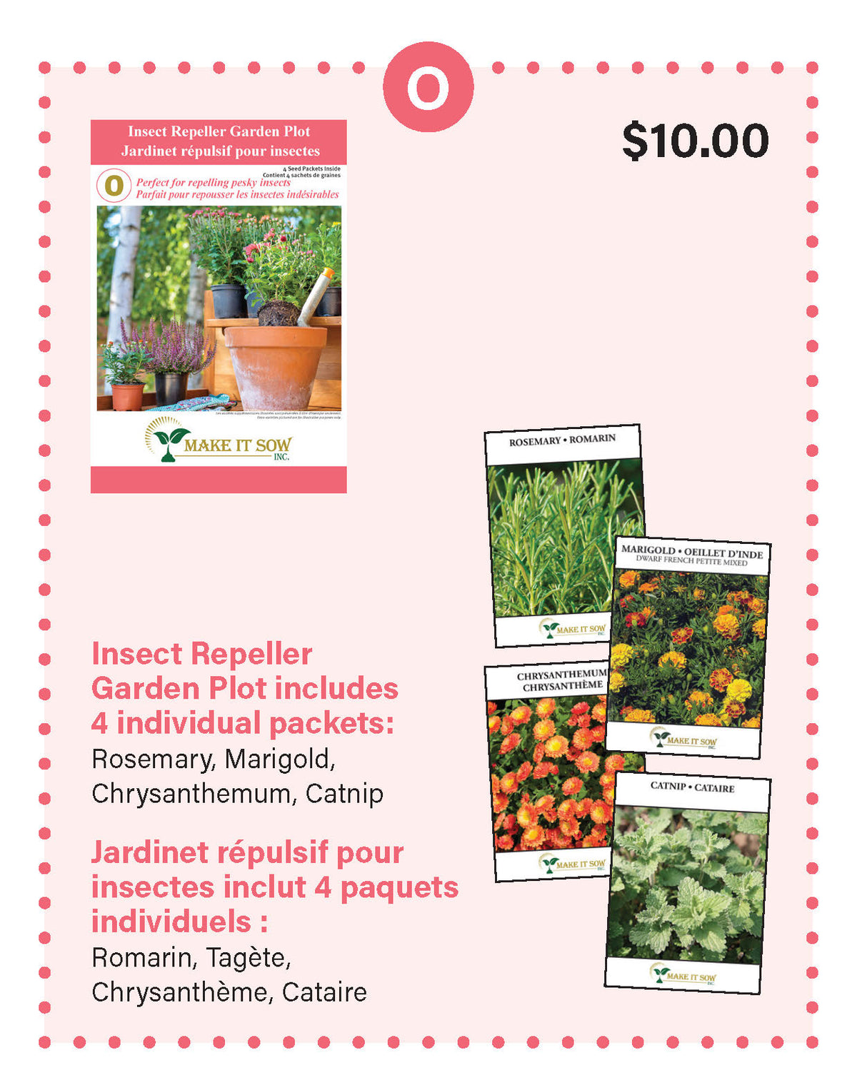 O: Répulsif anti-insectes pour jardin