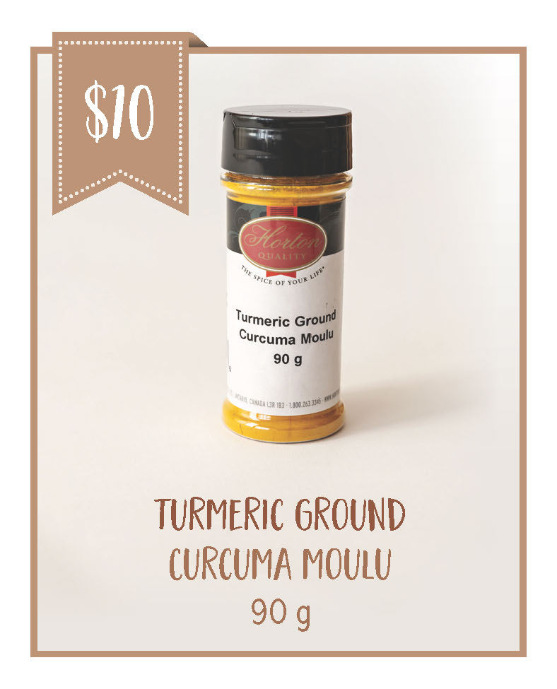 Curcuma moulu